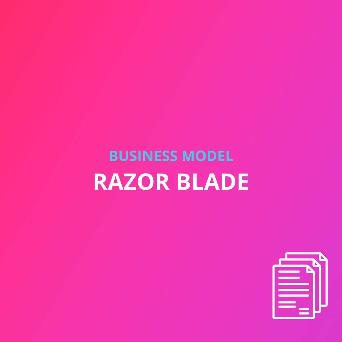 Razor Blade I Start-up.ma