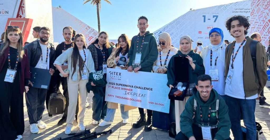 DeepLeaf remporte le GITEX Africa 2025 avec son IA au service de l’agriculture I start-up.ma
