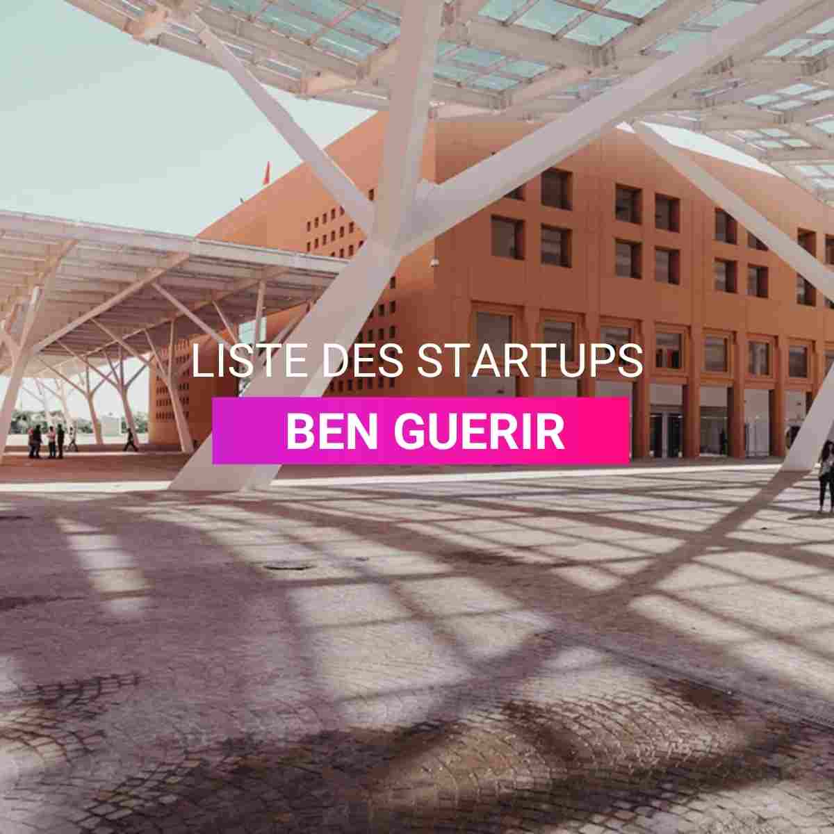 Liste des startup Ben guerir I Start-up.ma