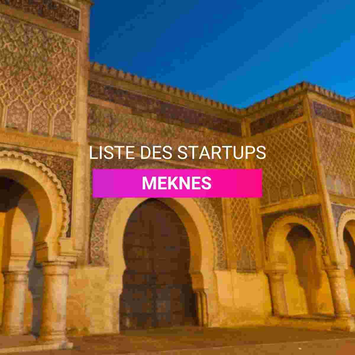 Liste des startups Meknes I Start-up.ma