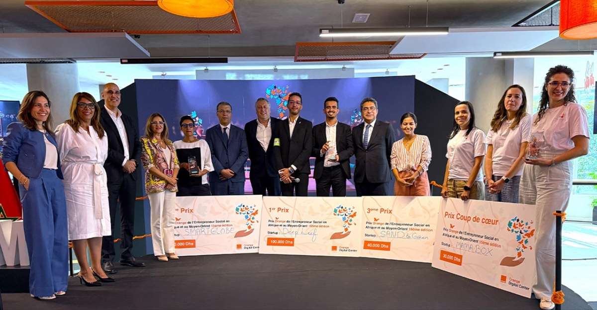 Lauréats du Prix Orange de l’Entrepreneur Social 2025 en Afrique et au Moyen-Orient